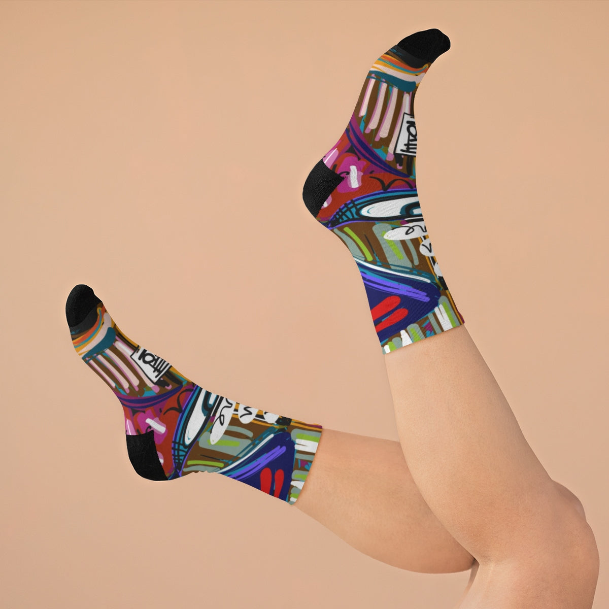 Eye am here 1.0 – Lebo Tribe Socks